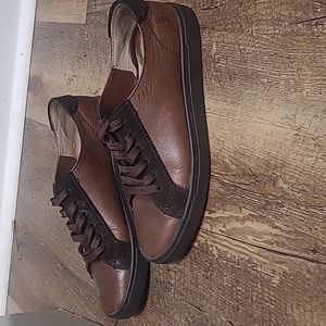 Frye Gemma Low Lace Espresso Leather Sz 7.5